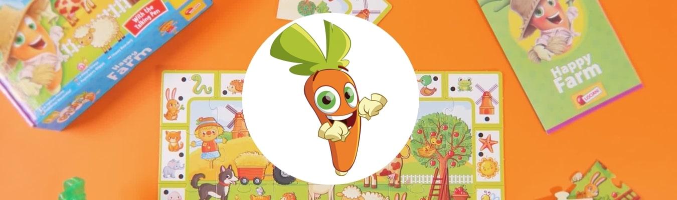 CAROTINA Edukativne igracke i igre Lisciani