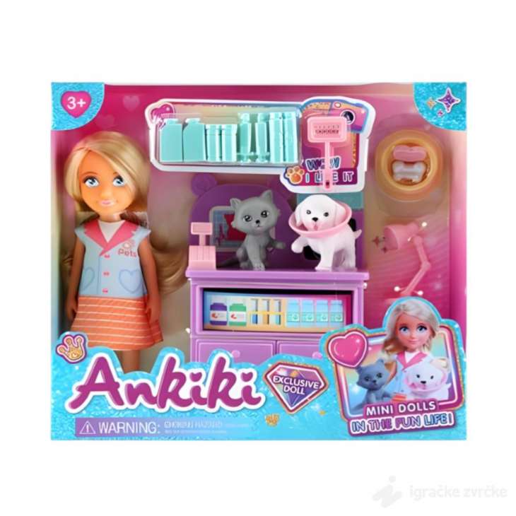 Ankiki lutka veterinarka