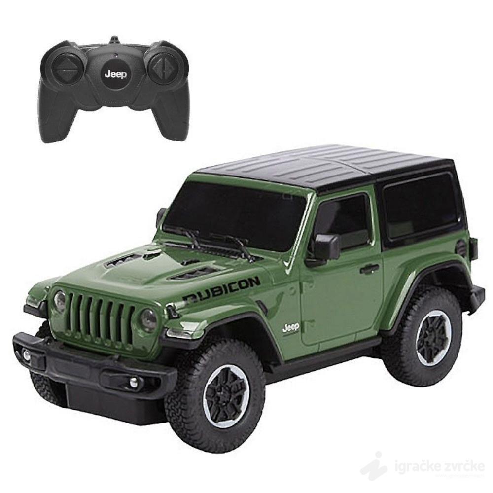 Autić na daljinski JEEP WRANGLER RUBICON 1:24