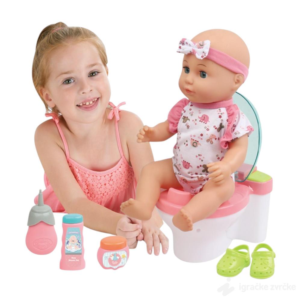 Beba lutka i muzička WC šolja