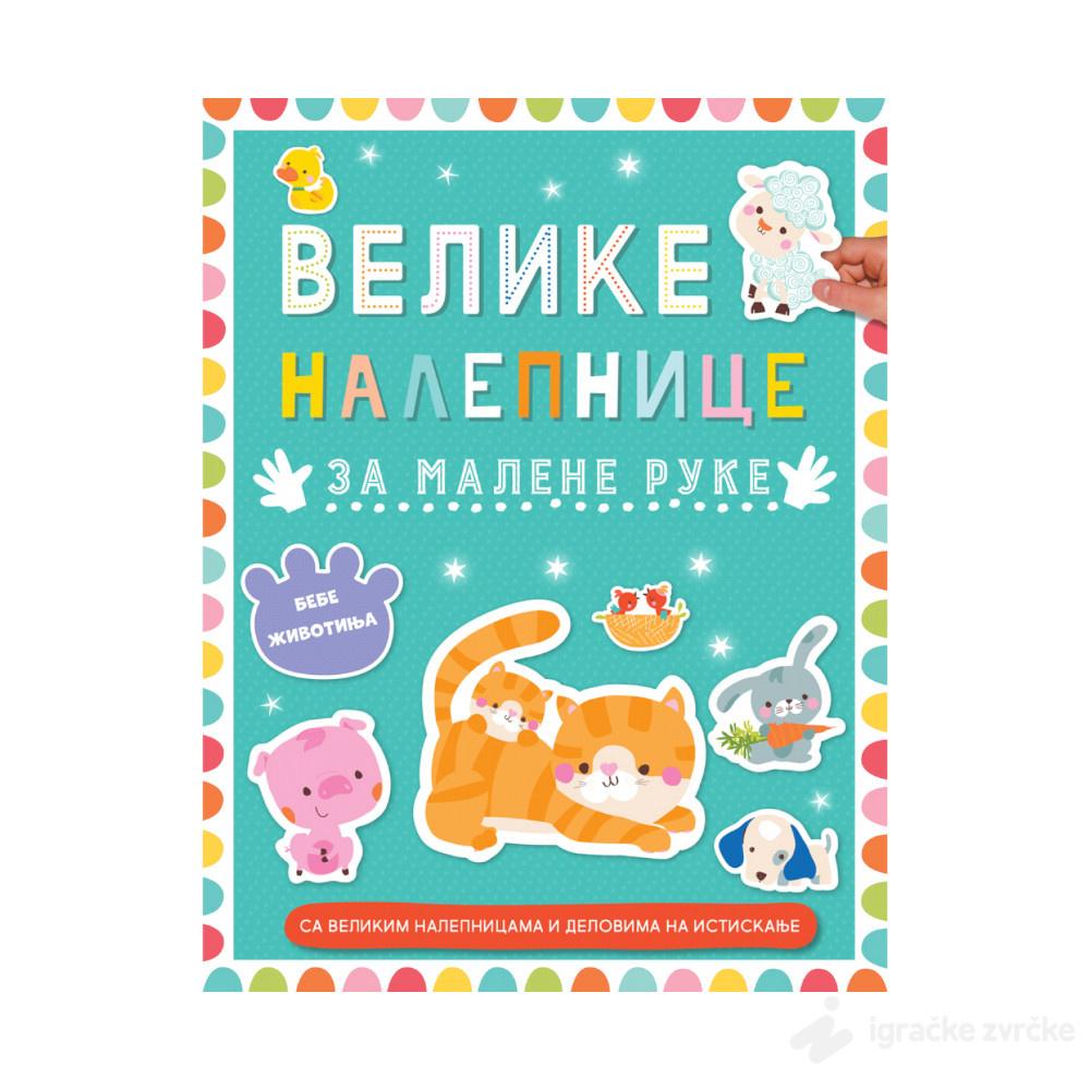 BEBE ŽIVOTINJA: Velike nalepnice za malene ruke