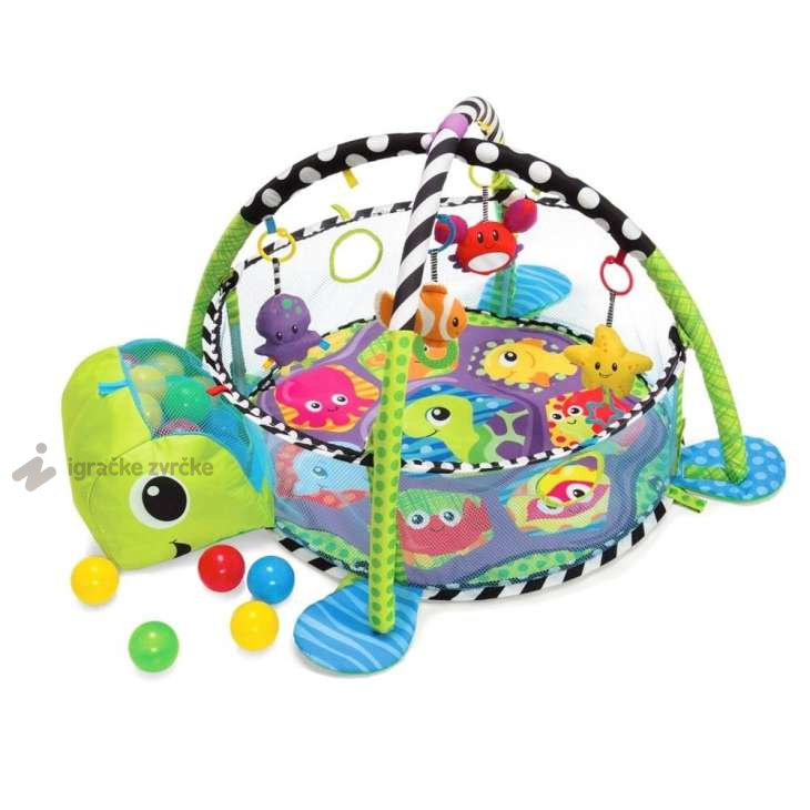 Bebi Gimnastika Ogradica 3u1 - Podloga za igru KORNJAČA