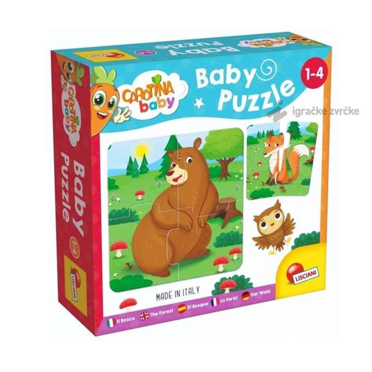 Carotina Baby Logic Slagalica ŠUMA