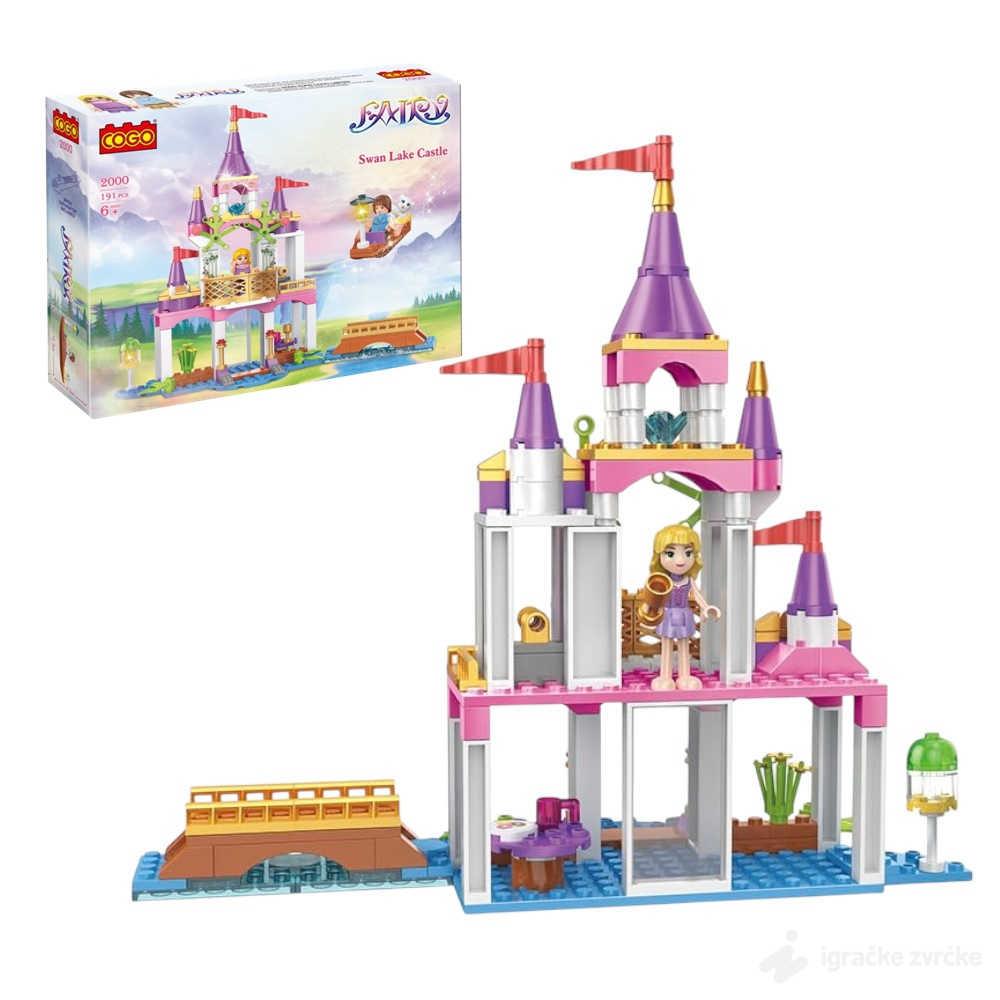 COGO kocke Čarobni zamak (191pcs)