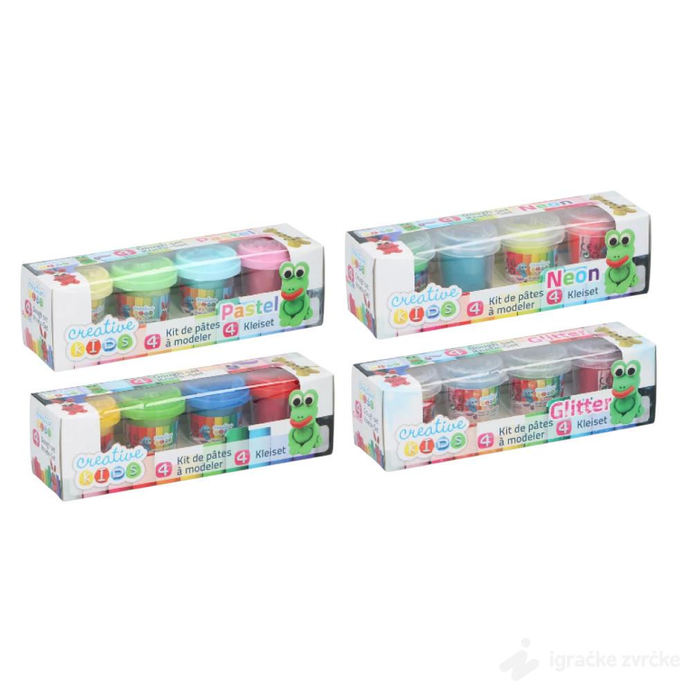 Creative Kids Plastelin set 4 BOJE
