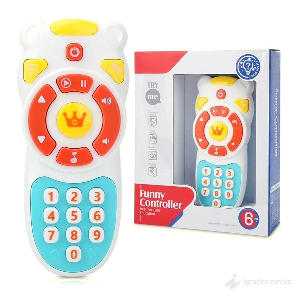 Daljinski Upravljač za bebe - PUNO DUGMIĆA!