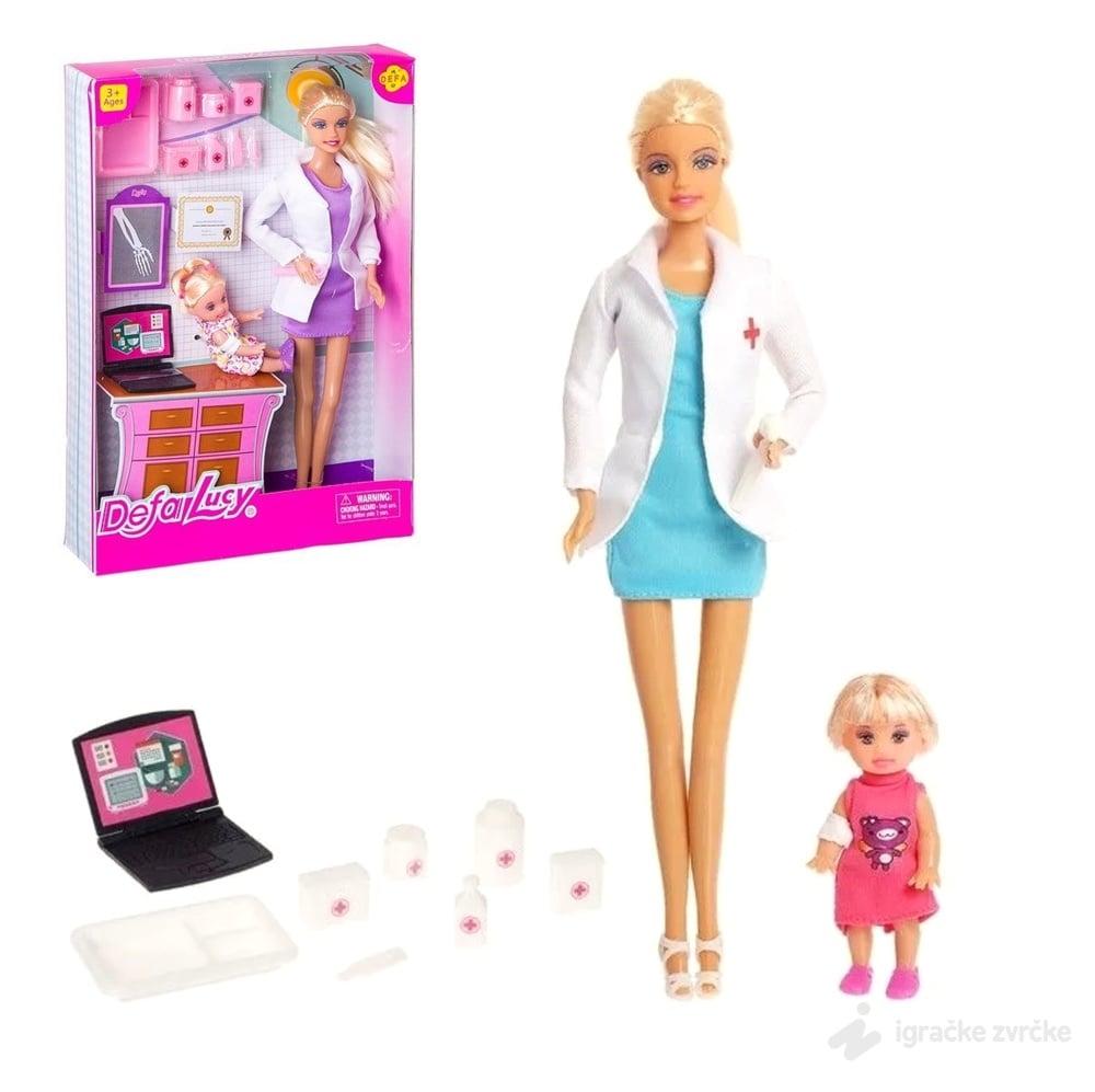 Defa Lutka doktorka sa devojčicom i dodacima