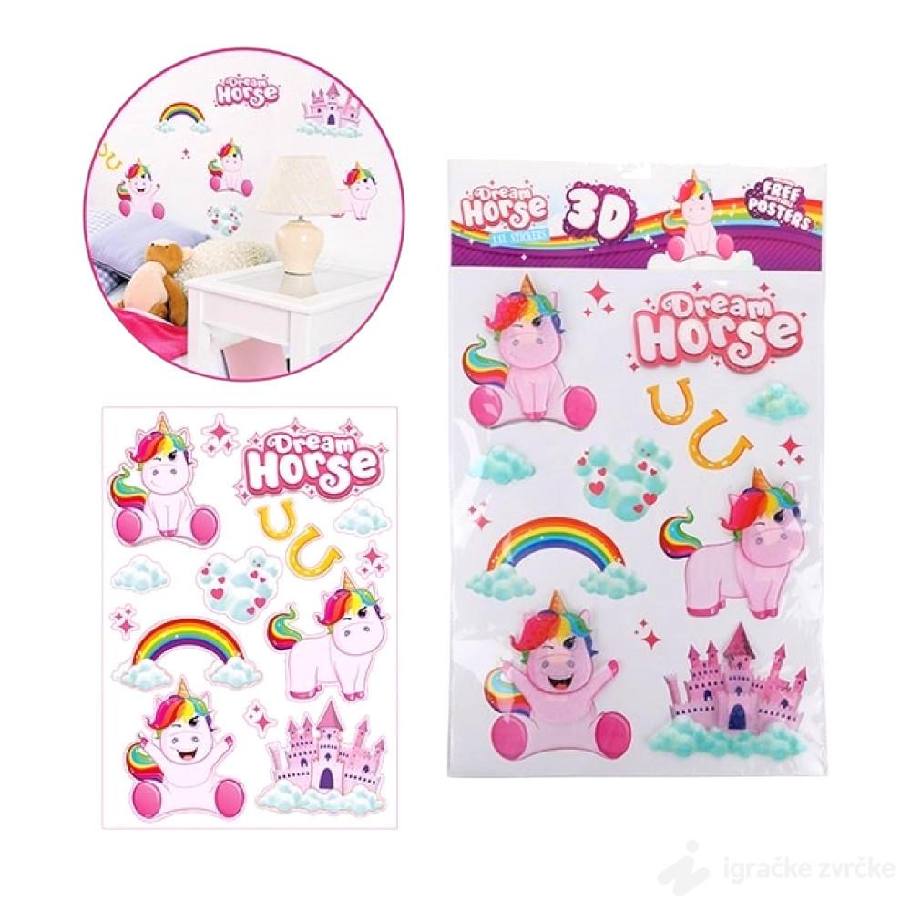 Dekorativni stikeri za zid JEDNOROG