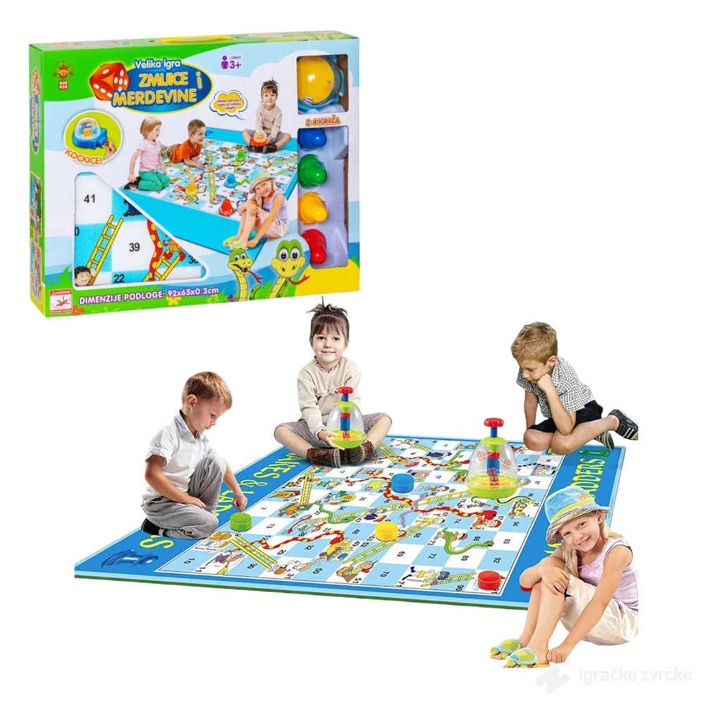 Društvena podloga za igru ZMIJICE I MERDEVINE
