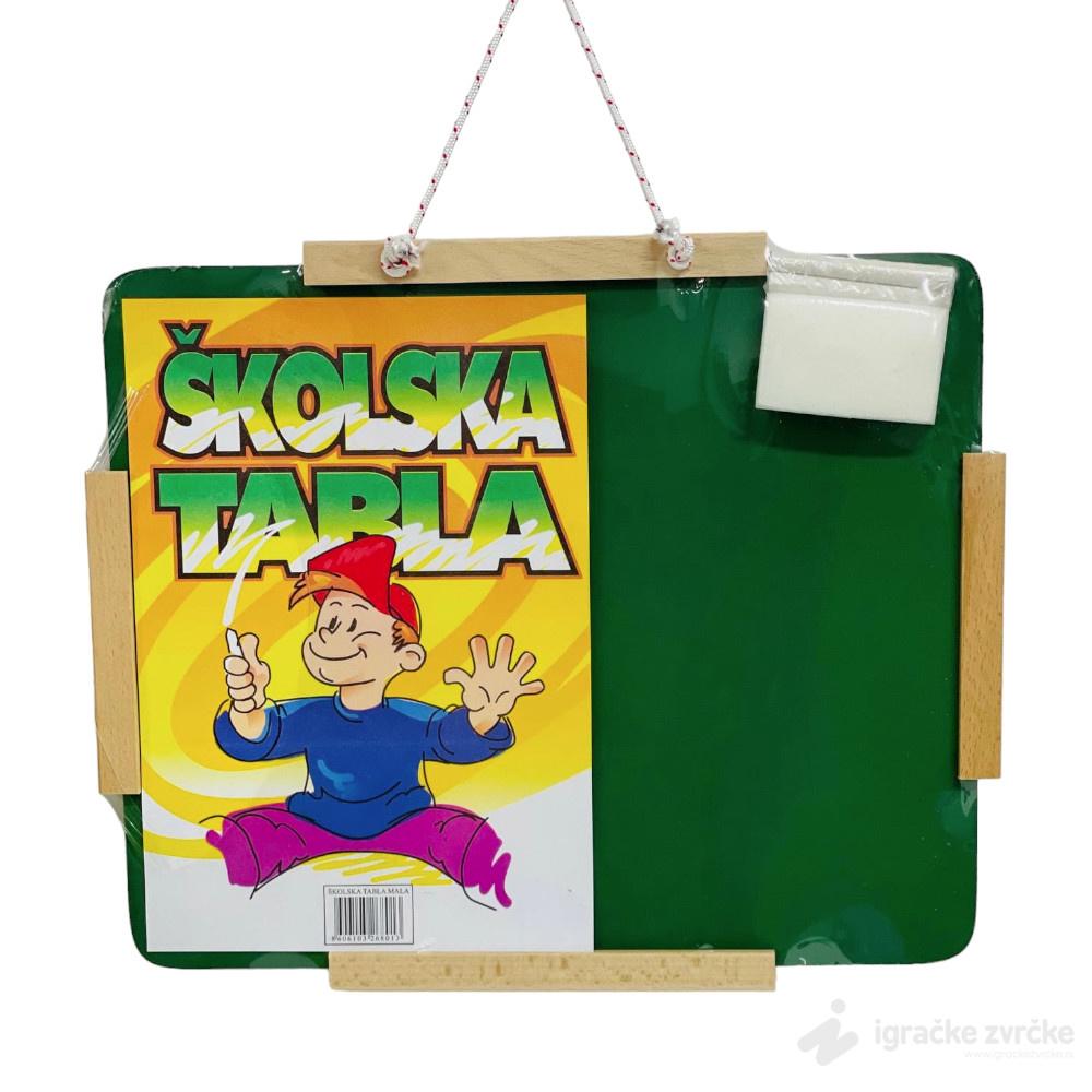 Drvena Školska tabla sa kredama