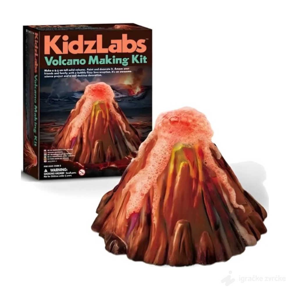 Eksperiment za decu NAPRAVI VULKAN