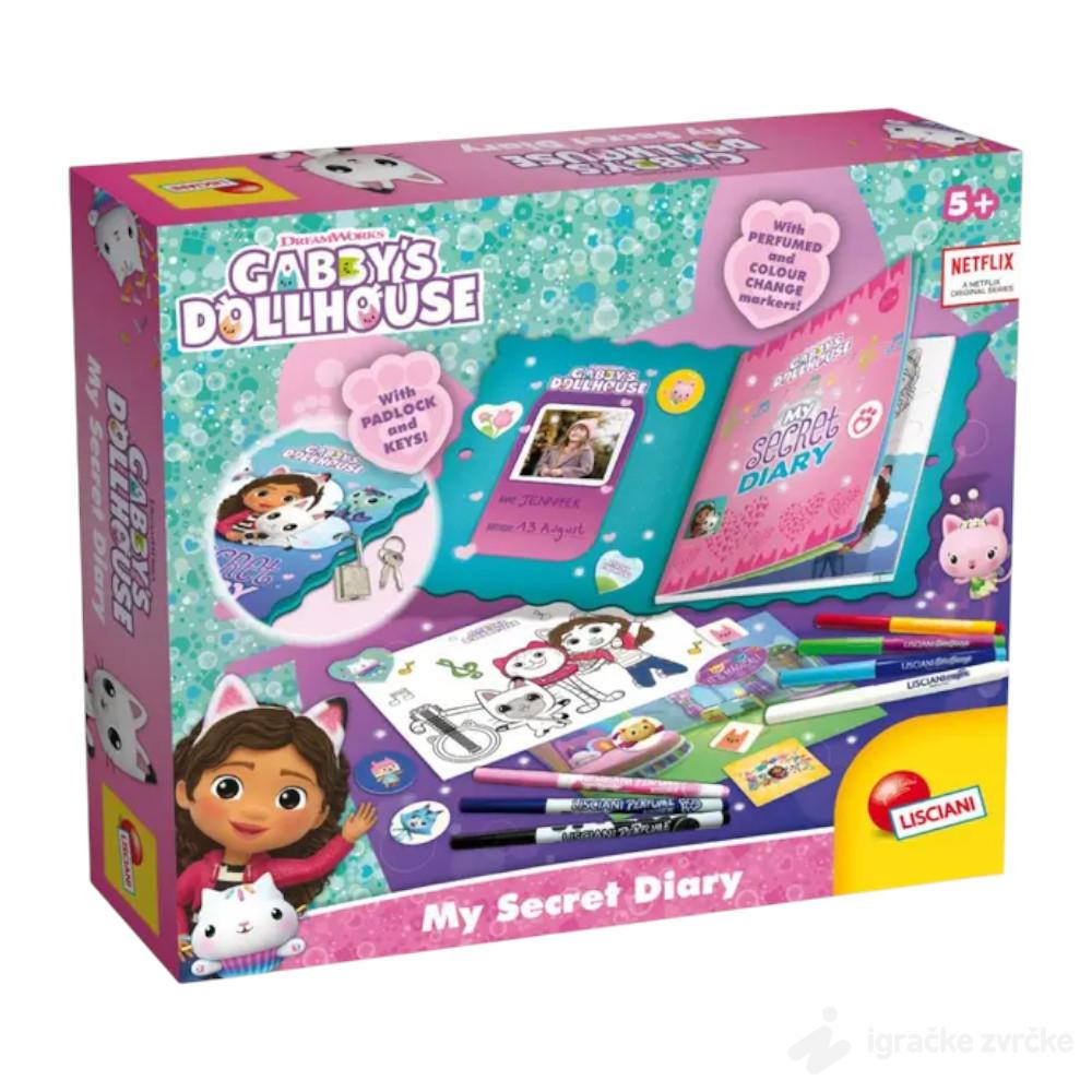 Gabbys Dollhouse Tajni dnevnik Lisciani