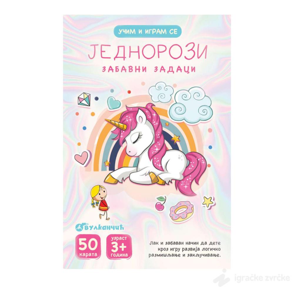 Kartice za decu - Jednorozi: Zabavni zadaci