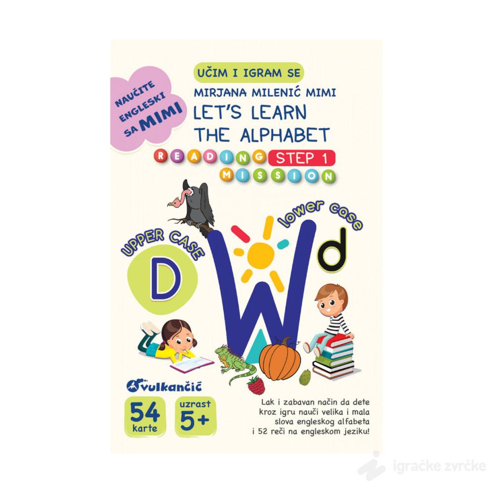 Kartice za decu - LET’S LEARN THE ALPHABET