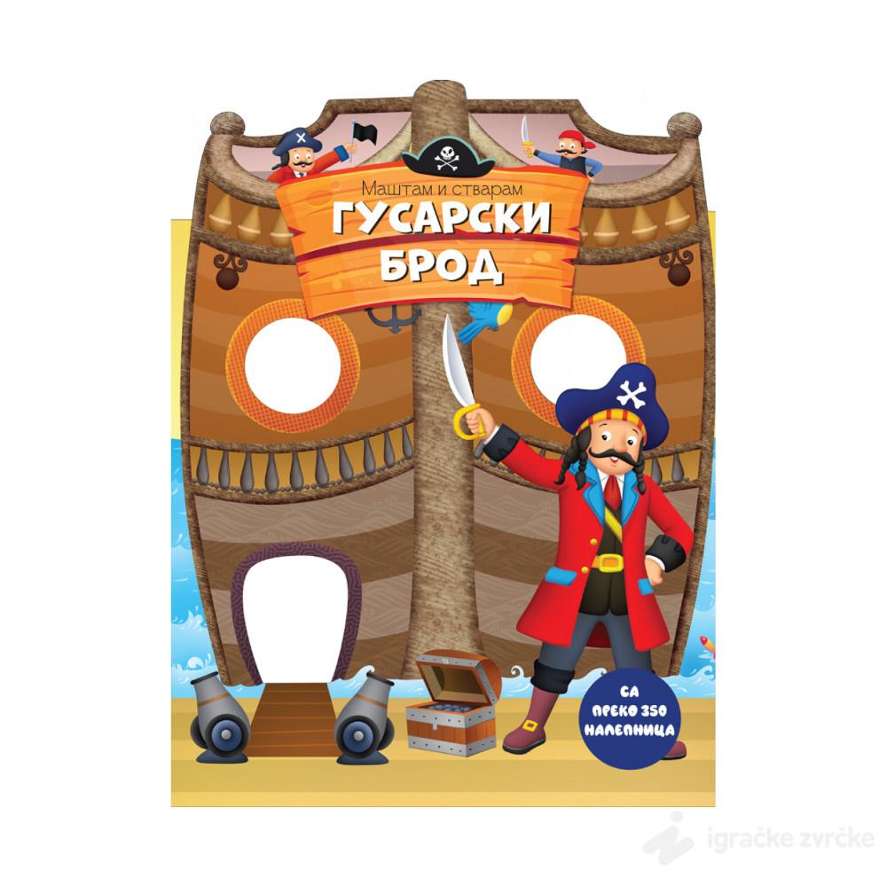 Knjiga sa 350 nalepnica: GUSARSKI BROD