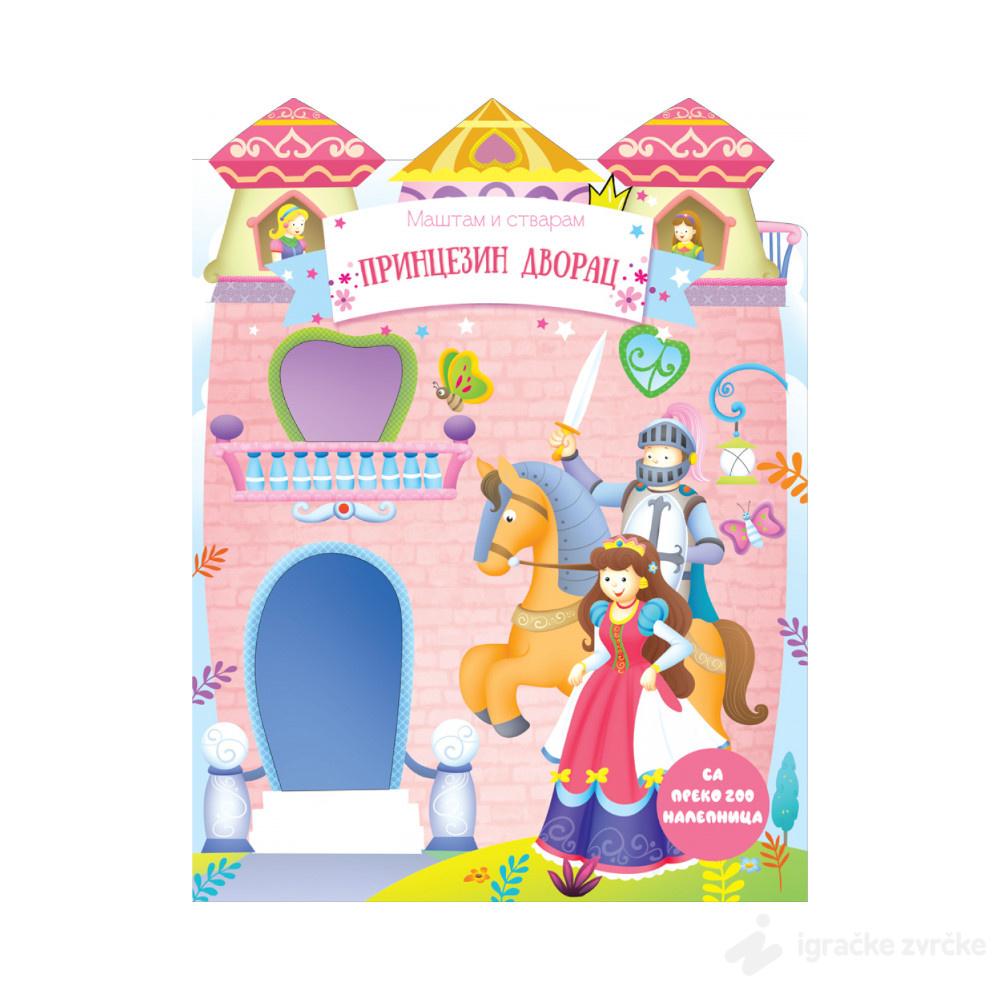 Knjiga sa 350 nalepnica: PRINCEZIN DVORAC