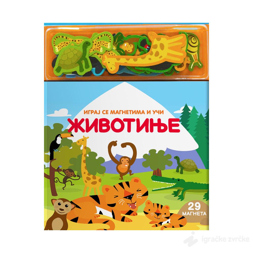 Knjiga sa magnetima ŽIVOTINJE