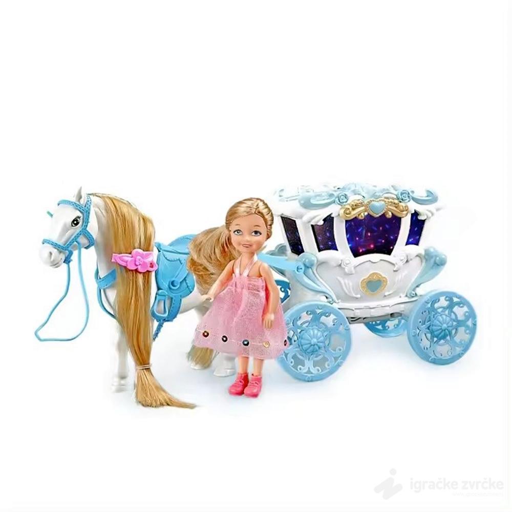 Kočija sa lutkom i konjem MAGIC DREAM