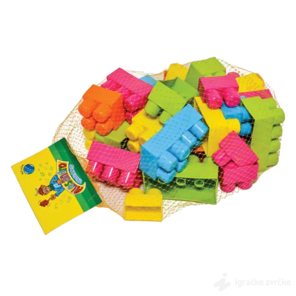 Kockaline Kocke u mreži - 50kom