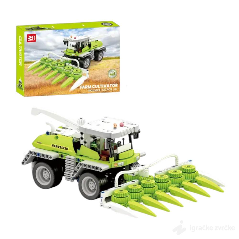 Konstruktor kocke KOMBAJN (520pcs)