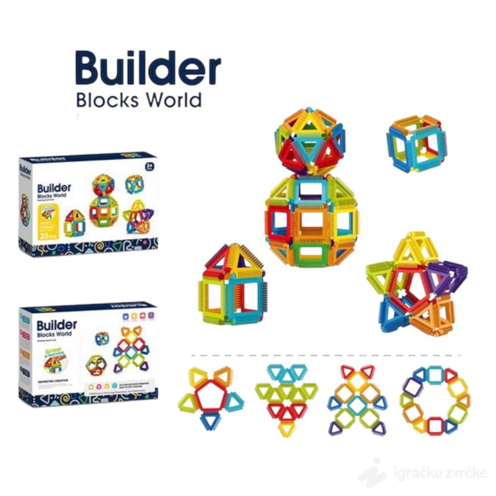 Konstruktor kocke za decu JEŽ