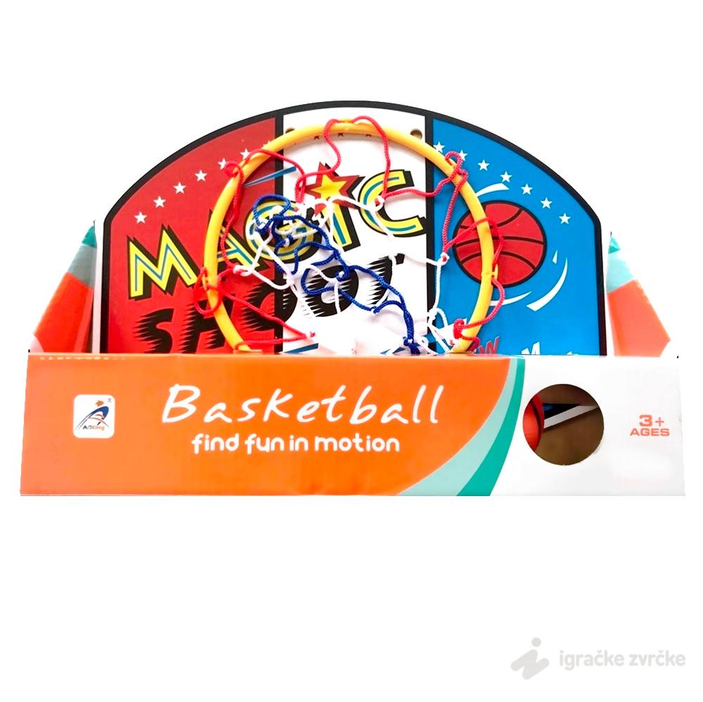 Koš za sobu sa loptom i mrežicom