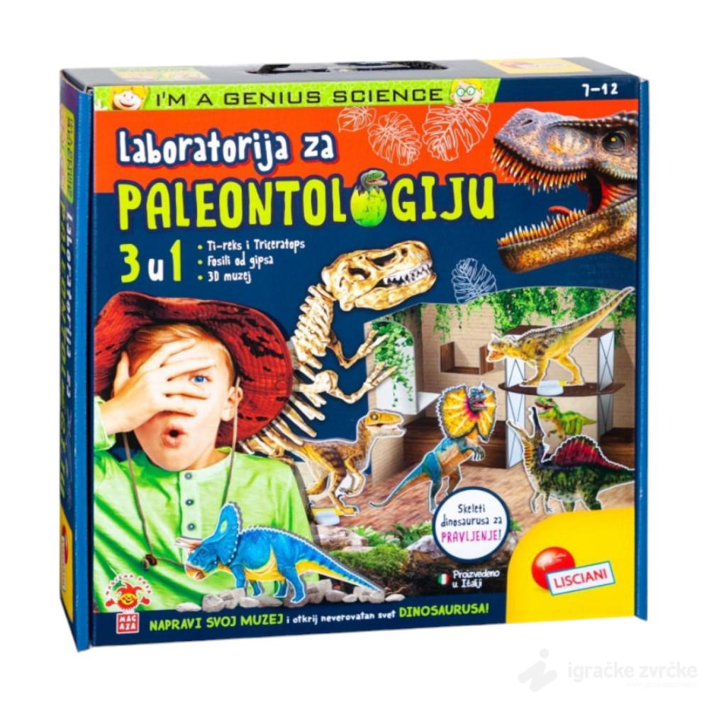 Mali Genije LABORATORIJA PALEONTOLOGIJE 3U1 LISCIANI