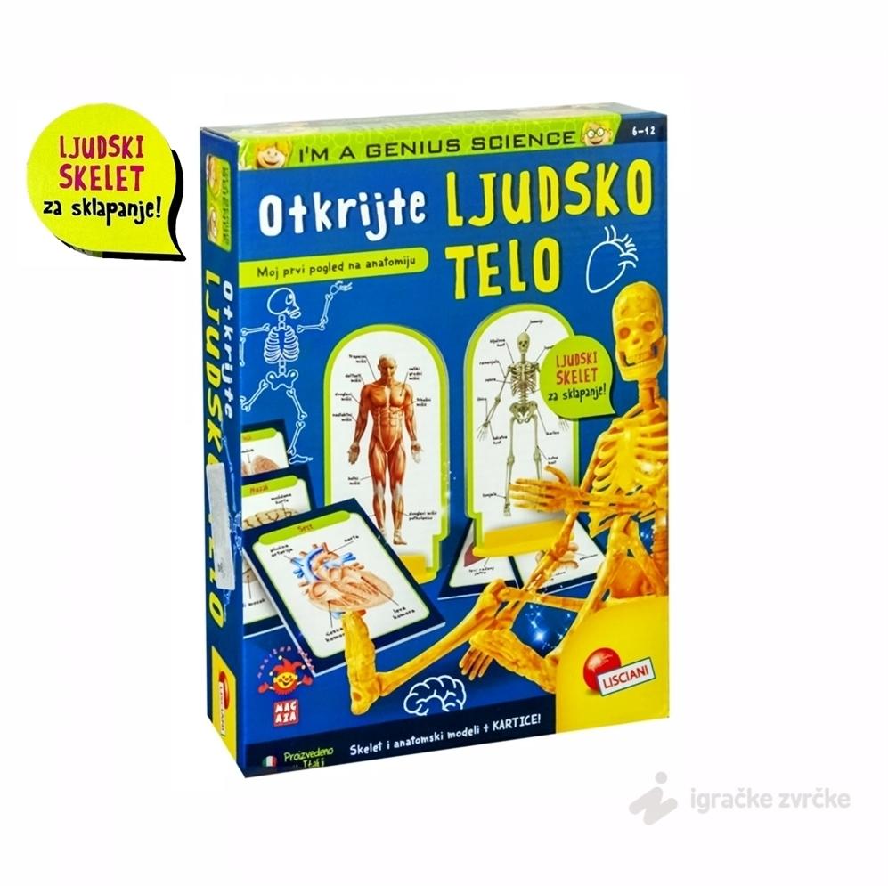 Mali Genije SR Edukativna igra – Otkrijte ljudsko telo