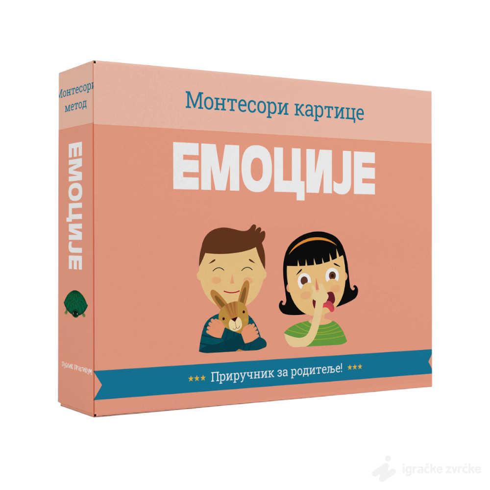 Montesori kartice - EMOCIJE
