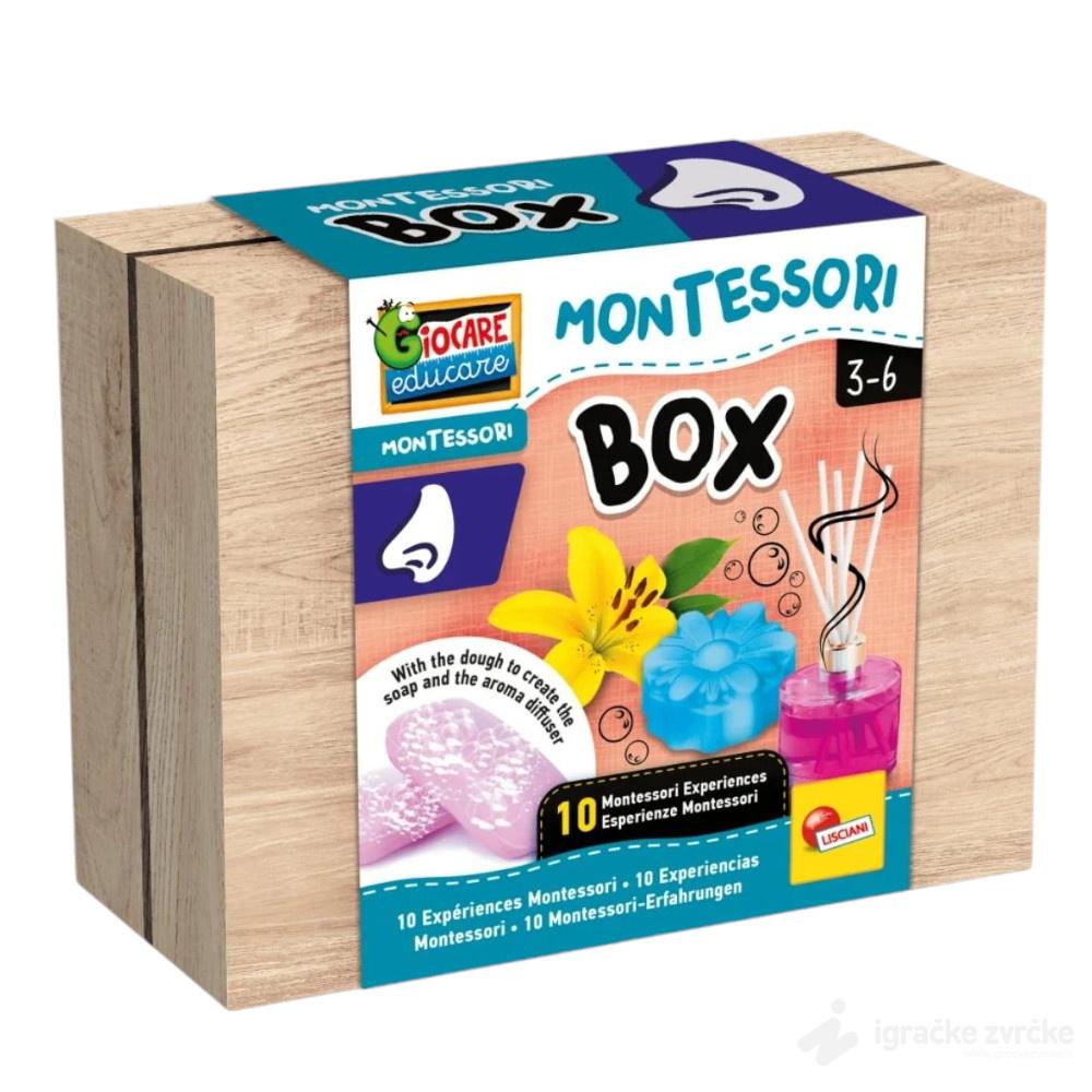 Montesori kutija ČULO MIRISA Lisciani