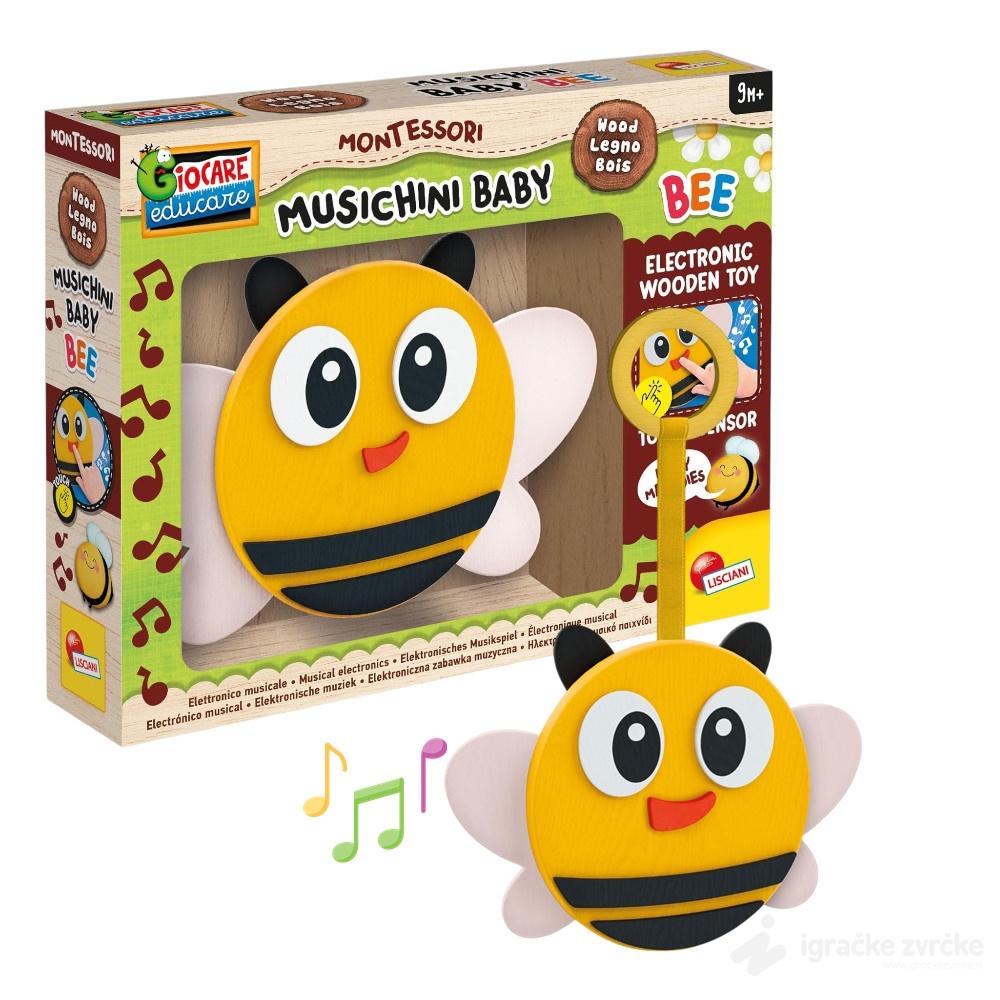 Montesori Muzički drveni set PČELA