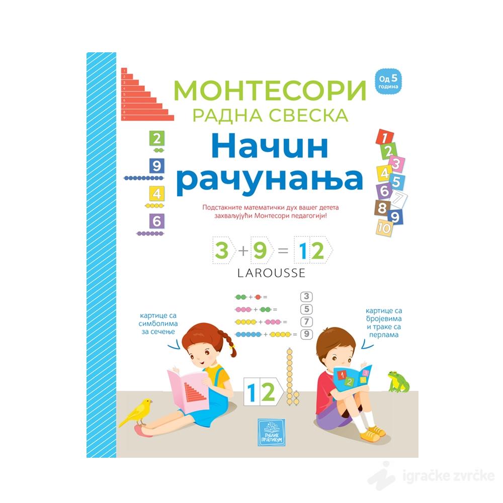 MONTESORI radna sveska - Način računanja