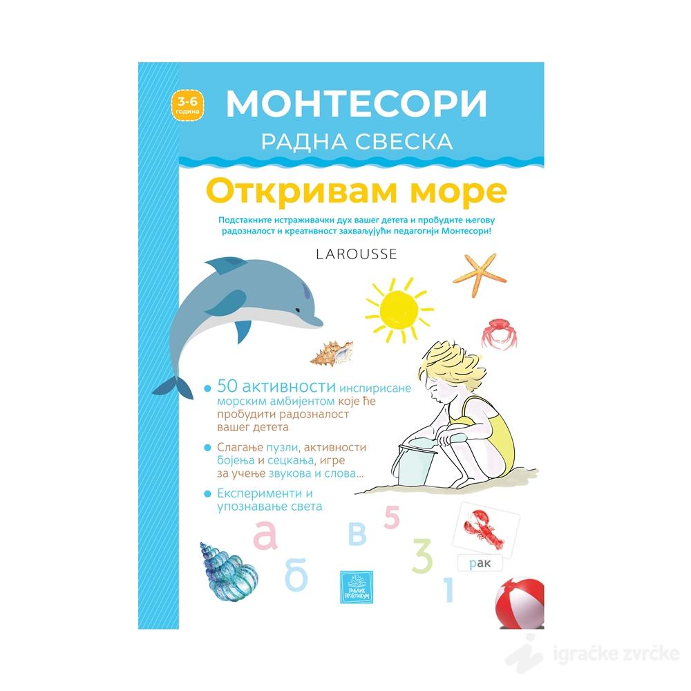 MONTESORI radna sveska - Otkrivam more