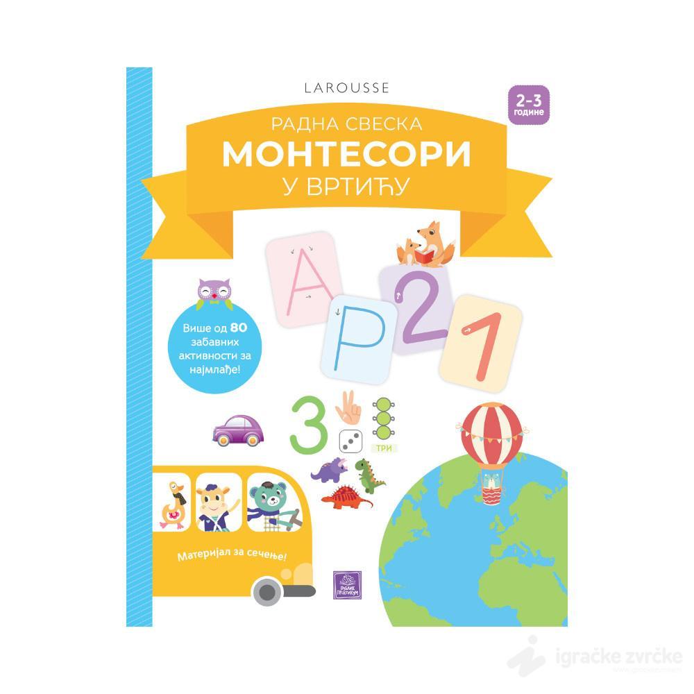 MONTESORI u vrtiću, 2-3 godine