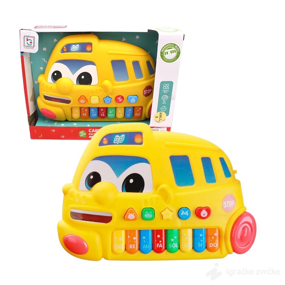 Muzički Autobus sintisajzer za bebe