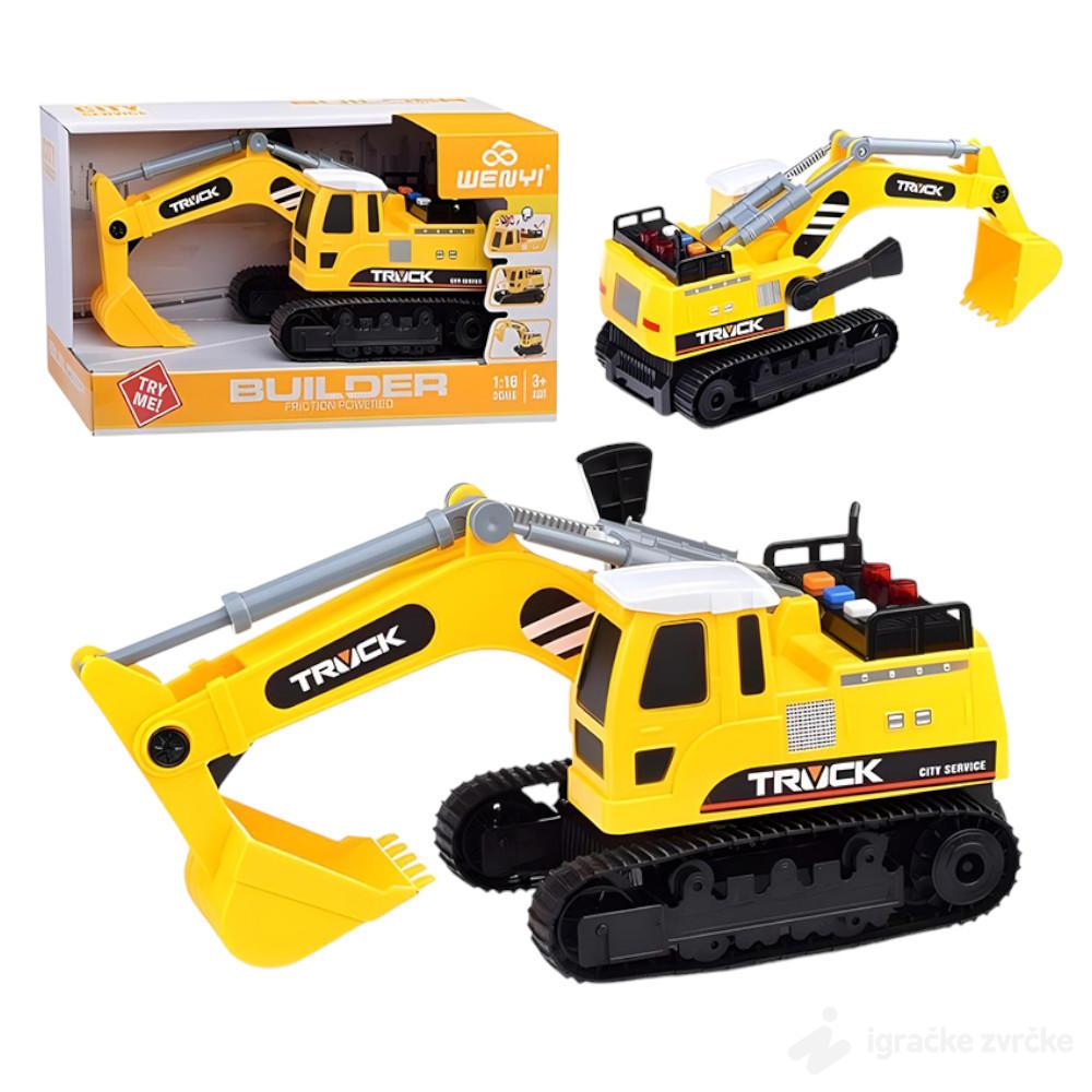 Muzički Rovokopač sa gusenicama TRUCK
