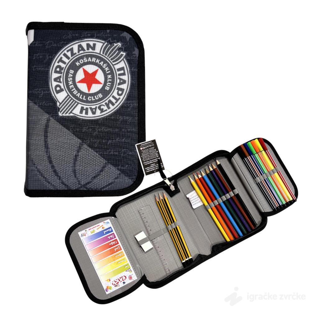 PARTIZAN Pernica sa olovkama i bojicama