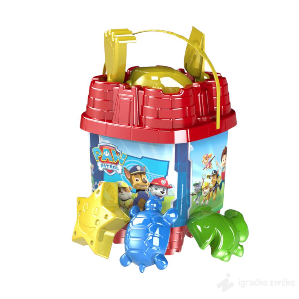 PAW PATROL Kofica za plažu crvena