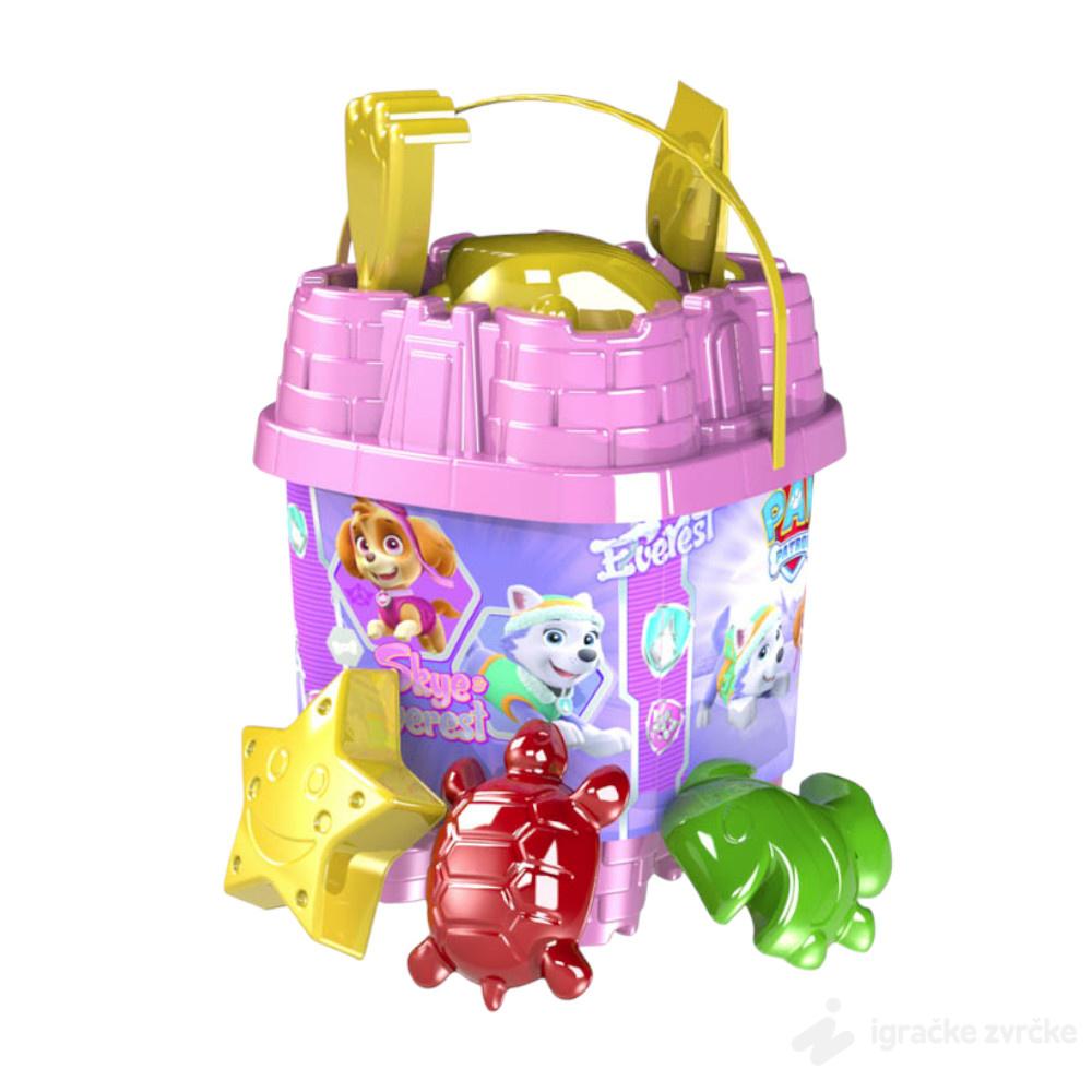 PAW PATROL Kofica za plažu roze