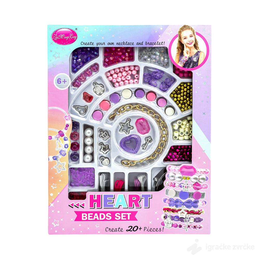 Perlice za pravljenje nakita HEART