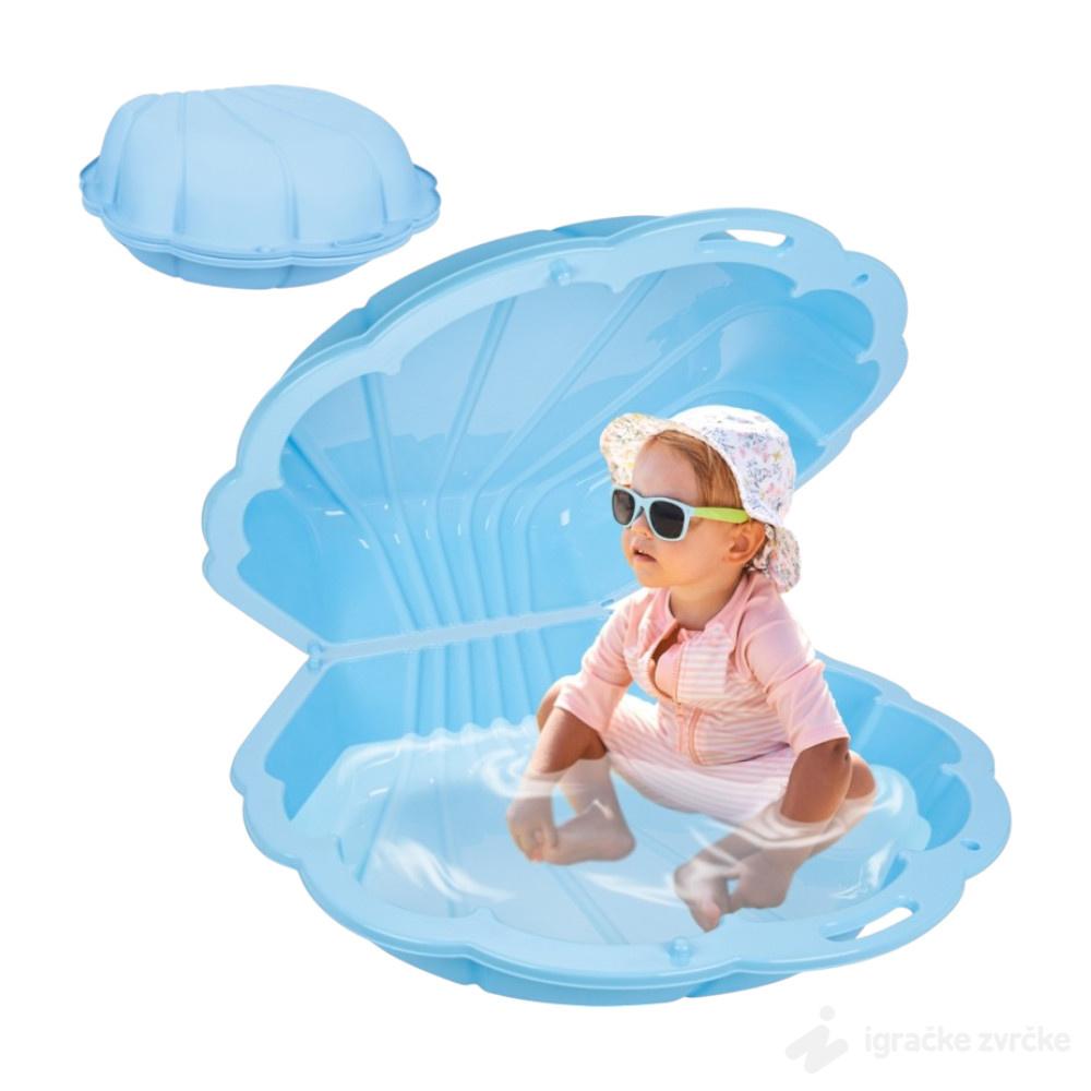 Peskarnik Školjka - Plastični Peskarnik u obliku školjke