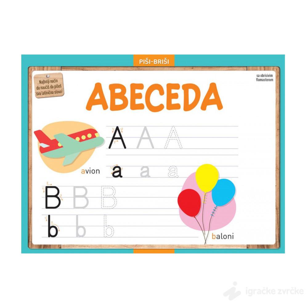 PIŠI-BRIŠI: ABECEDA 