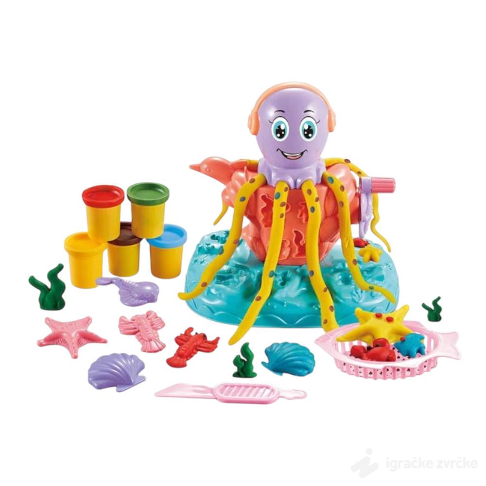 Plastelin set HOBOTNICA