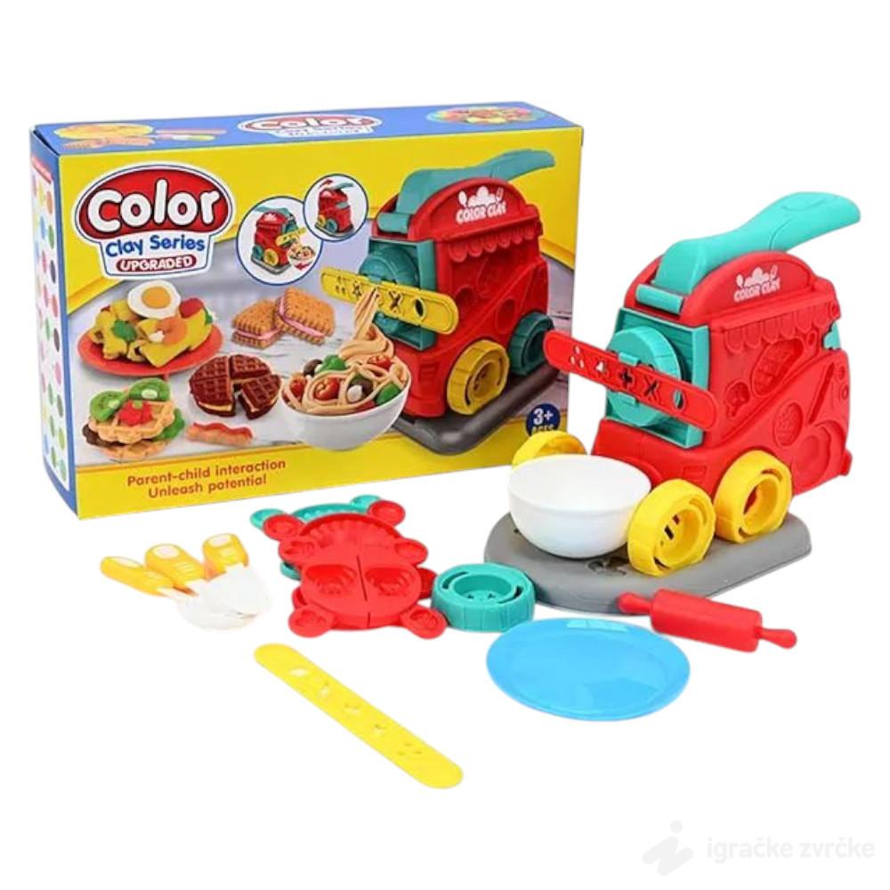 Plastelin set MAŠINA ZA ŠPAGETE