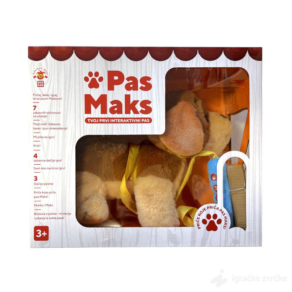 Plišani pas MAKS koji hoda i priča