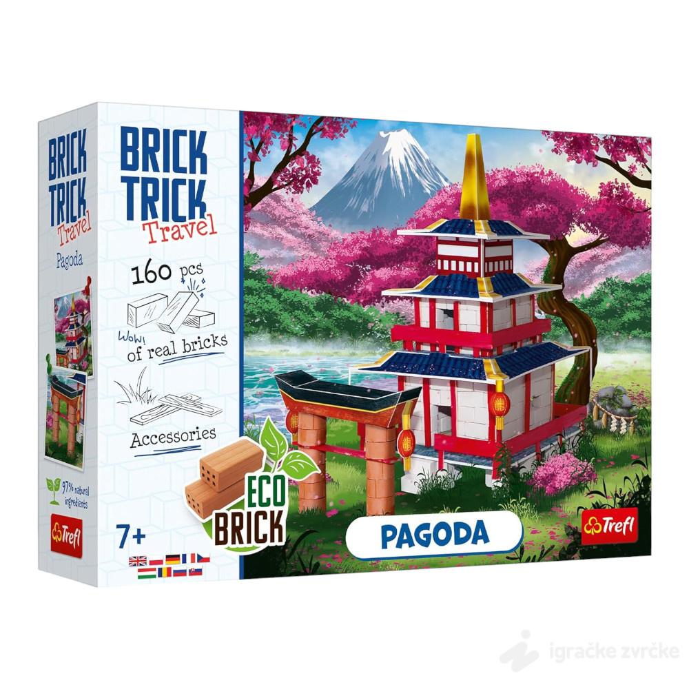 SAZIDAJ PAGODU Brick Trick Trefl