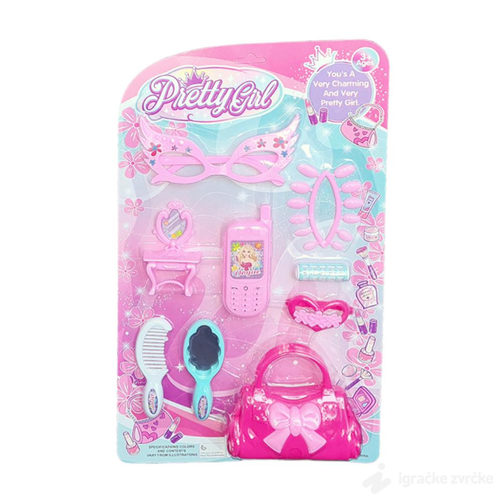 Set za ulepšavanje Pretty Girl 9u1