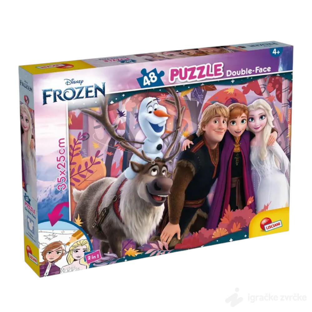 Slagalica Frozen 2u1 (48pcs) Lisciani