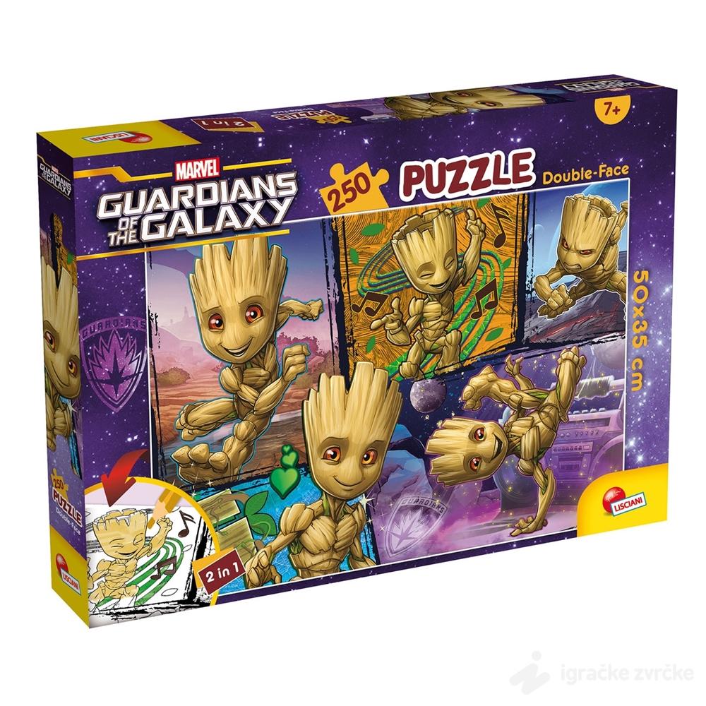 Slagalica Guardians of the Galaxy 2u1 (250pcs) Lisciani