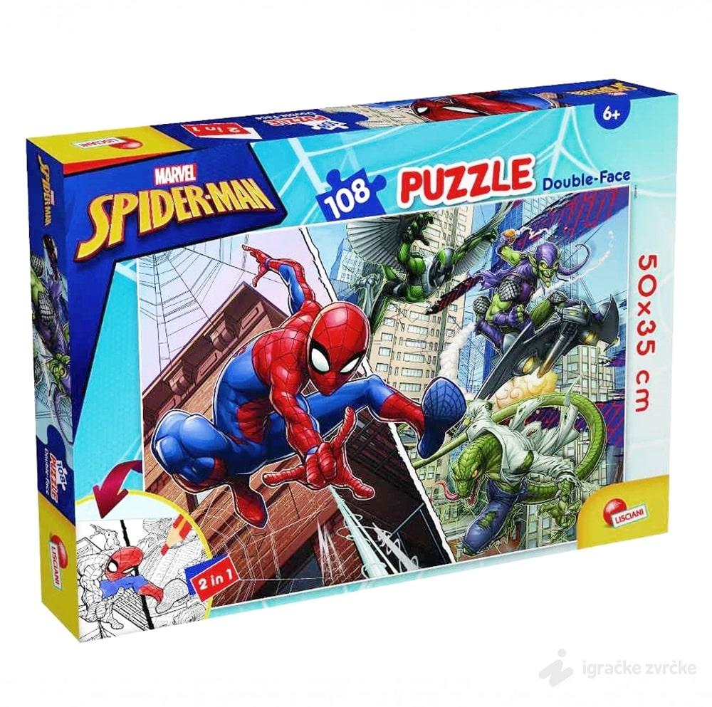 Slagalica MARVEL SPIDERMAN 2u1 (108 pcs)